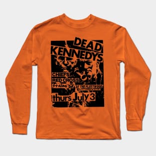 Dead Kennedys / The Chiefs / Red Cross / The Stains Long Sleeve T-Shirt